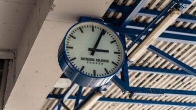 a simple departure time guide